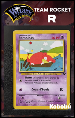 Carte Pokemon Ramoloss 67/82 Edition 2 Team Rocket Wizards 5 - Image 1