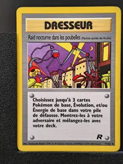 Carte Pokemon Raid Nocturne Poubelles 77/82 Edition 2 Team Rocket Wizards 2 - Image 2