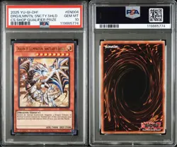 YuGiOh Dragon of Illumination Ultra Rare PSA10 Collectors Gem Mint Card - Image 1