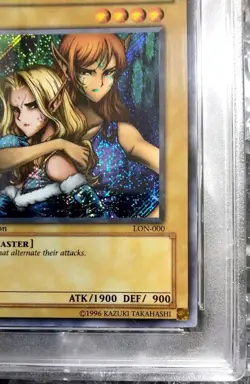 YuGiOh Gemini Elf LON Asian 1st Edition PSA10 Rare Secret Rare Collectors - Image 5