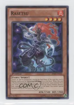 Rasetsu 1st Ed. YuGiOh Shadow Specters #SHSP-EN036 - Image 1
