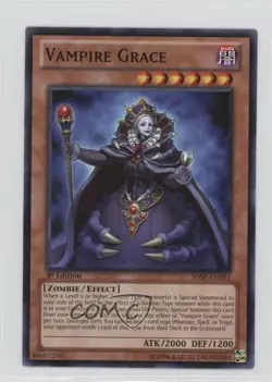 Vampire Grace 1st Ed. YuGiOh Shadow Specters #SHSP-EN031 - Image 1
