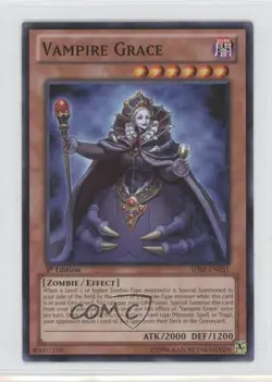 Vampire Grace 1st Ed. YuGiOh Shadow Specters #SHSP-EN031 - Image 1