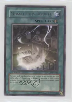 Miraculous Rebirth 1st Ed. YuGiOh Cyberdark Impact #CDIP-EN044 2006 0d2 - Image 1