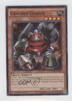 Gogogo Goram 1st Ed. YuGiOh The New Challangers #NECH-EN092 - Image 1