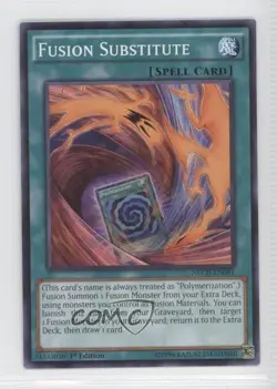 Fusion Substitute 1st Ed. YuGiOh The New Challangers #NECH-EN081 - Image 1