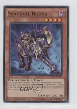 Shaddoll Hound 1st Ed. YuGiOh The New Challangers #NECH-EN030 - Image 1
