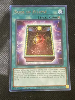 3x YuGiOh! - Book of Eclipse TAMA-EN041 Rare 1st Edition Near Mint - Image 2