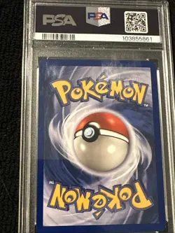 Pokemon TCG Gengar Fossil Holo Card 5/62 Unlimited Rare PSA 7 - Image 3