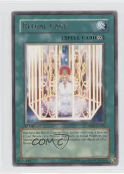 Ritual Cage (Rare) 1st Ed. YuGiOh Absolute Powerforce #ABPF-EN060 2010 00q0 - Image 1