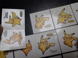 Pokemon Card Daiichi Bread Promo Sticker Pikachu x15 SET #4623 - Image 2