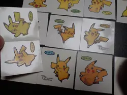 Pokemon Card Daiichi Bread Promo Sticker Pikachu x15 SET #4623 - Image 4