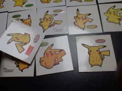 Pokemon Card Daiichi Bread Promo Sticker Pikachu x15 SET #4623 - Image 5