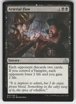 Arterial Flow U Rivals of Ixalan 62 MTG - Image 1