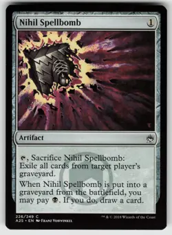 Nihil Spellbomb C Masters 25 226 MTG - Image 1