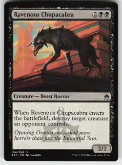 Ravenous Chupacabra U Masters 25 104 MTG - Image 1