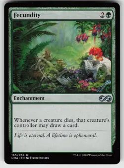 Fecundity U Ultimate Masters 165 MTG - Image 1
