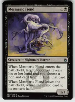 Mesmeric Fiend U Masters 25 97 MTG - Image 1