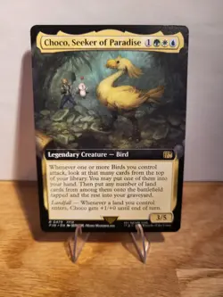 Choco, Seeker of Paradise (Extended Art) R 0479 NON FOIL FINAL FANTASY FIN MTG - Image 1