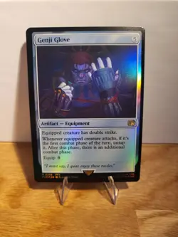 Genji Glove R 0258 Foil Final Fantasy FIN MTG - Image 1