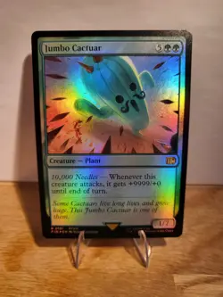 Jumbo Cactuar R 0191 Foil Final Fantasy FIN MTG - Image 1