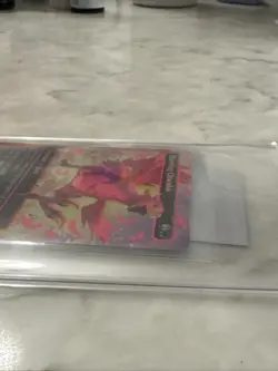 Traveling Chocobo (Borderless) (Neon Ink Pink) Final Fantasy Foil MtG FF magic - Image 2