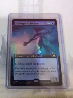 MTG - Harbinger of the Seas - Extended Art Foil - Modern Horizons 3 - Image 1