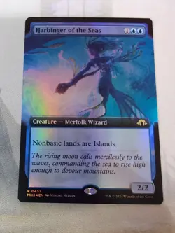 MTG - Harbinger of the Seas - Extended Art Foil - Modern Horizons 3 - Image 3