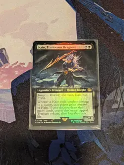 Kain, Traitorous Dragoon #0449 (Extended Art) (FOIL) NM MTG Final Fantasy - Image 1