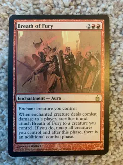 MTG Breath of Fury (Ravnica: City of Guilds) - Image 1