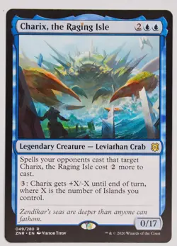 MTG Charix, the Raging Isle #049 Zendikar Rising - Image 1