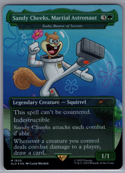 Sandy Cheeks, Martial Astronaut (Rainbow Foil) Secret Lair Drop MTG 1930 - Image 1
