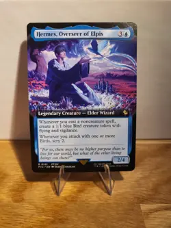Hermes, Overseer of Elpis R 0141, Extended Art, Final Fantasy FIN MTG - Image 1