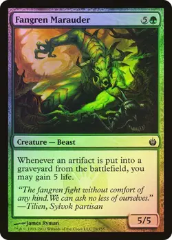 Fangren Marauder Foil x1 Mirrodin Besieged MTG Magic the Gathering Green Card - Image 1