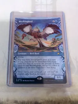 MTG - Mockingbird - Showcase Non-foil - Bloomburrow - Image 1