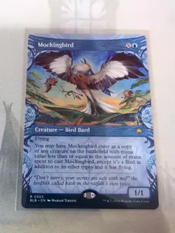 MTG - Mockingbird - Showcase Non-foil - Bloomburrow - Image 2