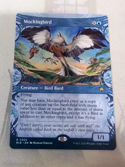 MTG - Mockingbird - Showcase Non-foil - Bloomburrow - Image 3