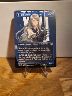Jill, Shiva's Dominant Borderless R 0378 Non Foil FINAL FANTASY FIN MTG - Image 1