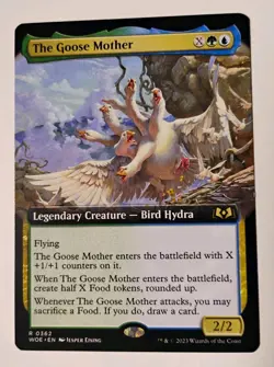 The Goose Mother MTG, Wilds of Eldraine, LP, Borderless - Image 1
