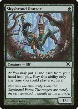 Skyshroud Ranger x1 10th tenth edition X MTG Magic the Gathering Green Creature - Image 1