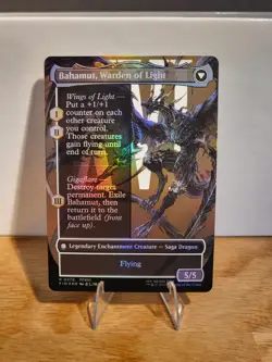 Dion, Bahamut’s Dominant Borderless R 0376 Foil FINAL FANTASY FIN MTG - Image 2