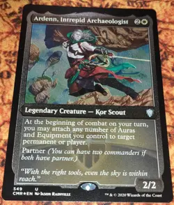 MTG Ardenn, Intrepid Archaeologist (Foil Etched) Commander Legends Foil - Image 1