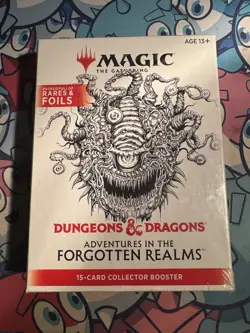 Magic the Gathering Adventures In The Forgotten Realms Collector Booster New MTG - Image 1