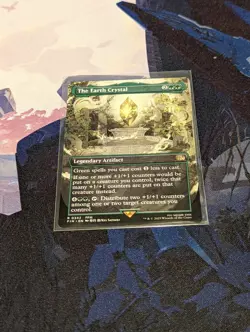 The Earth Crystal #0342 (Borderless) Unplayed NM MTG Final Fantasy - Image 1