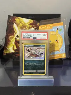 2019 POKEMON SUN & MOON HIDDEN FATES #SV26 GUZZLORD-HOLO PSA 9 - Image 1