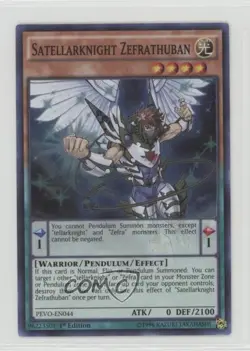 Satellarknight Zefrathuban 1st Ed. YuGiOh Pendulum Evolution #PEVO-EN044 - Image 1