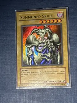 Yugioh Summoned Skull MRD-003 Ultra Rare Original Print HP - Image 1