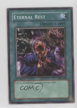 Eternal Rest 1st Ed. YuGiOh Magic Ruler Booster #MRL-060 2002 - Image 1
