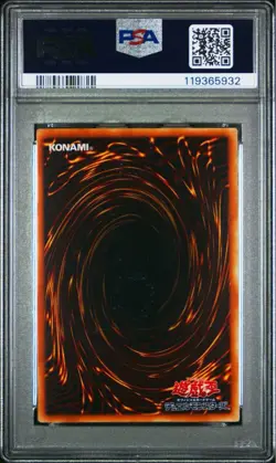 YuGiOh Sacred Phoenix of Nephthys Ultimate Rare Relief PSA10 Collectors Card - Image 3