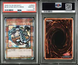 YuGiOh Blue Eyes White Dragon 25th Ukiyoe PSA10 Gem Mint Collectors Rare - Image 3